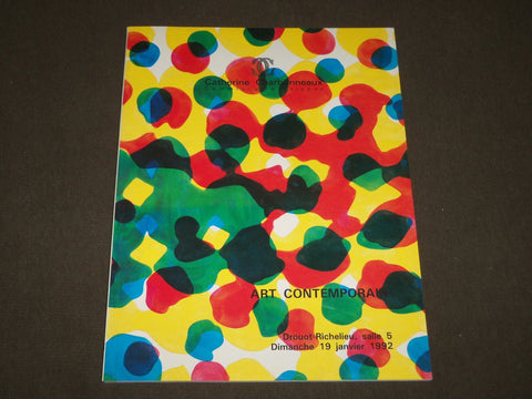 1992 CATHERINE CHARBONNEAUX COLLECTIONS SOFTCOVER ART CATALOG - FRENCH - KD 5111
