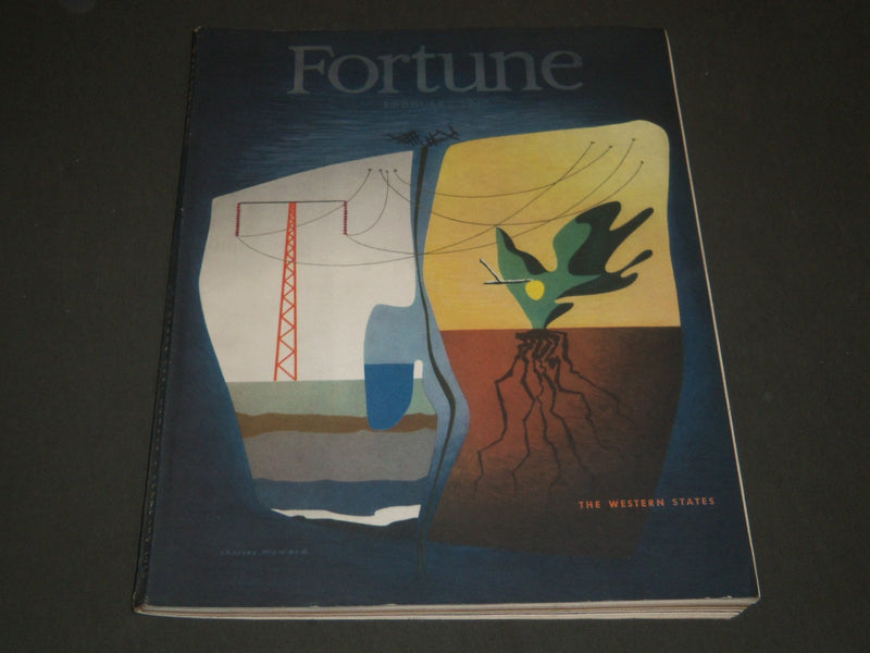 1945 FEBRUARY FORTUNE MAGAZINE - GREAT COVER & ADS - F 183