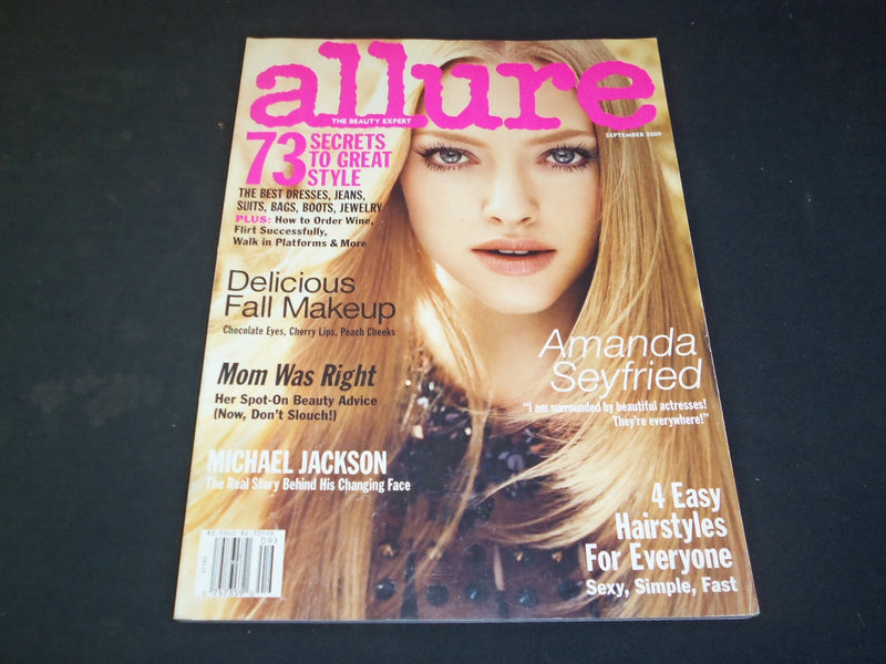 2009 SEPTEMBER ALLURE MAGAZINE - AMANDA SEYFRIED - SP 5139