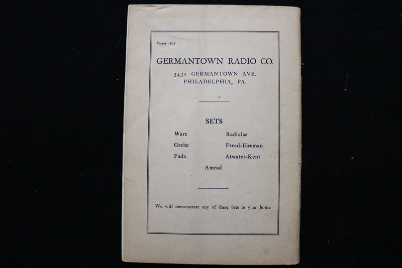 1925-1926 ROOSEVELT JUNIOR HS OUTLOOK MAGAZINE- GERMANTOWN, PA- LOT OF 7- K 2443