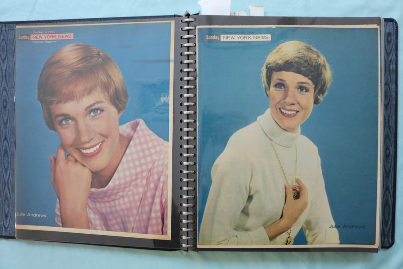 MOVIE STAR MAGAZINE PAGES SCRAPBOOK-WARREN BEATTY-CARROLL BAKER-FRED ASTAIRE-#46
