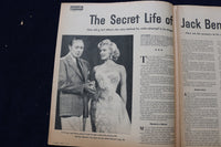 1954 JANUARY 10 PARADE MAGAZINE - JACK BENNY COVER - MARILYN MONROE - E 22438