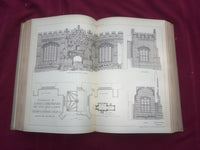 1901 JAN-DEC THE BUILDER U. K. MAGAZINE BOUND VOLUMES - 2 VOLS - FOLD OUTS - C 7