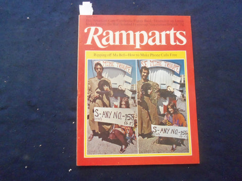 1970 AUGUST RAMPARTS MAGAZINE - RIPPING OFF MA BELL - SP 5746T