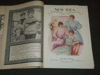 1907 MARCH NEW IDEA WOMAN'S MAGAZINE - COLOR FASHION - ILLUSTRATIONS - ST 254