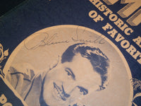 1943 BLAINE SMITH HISTORIC ALBUM OF FAVORITE SIGNED MUSIC BOOK - JC 50