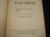 1938 DAUMIER BOOK BY JACQUES LASSAIGNE - SHAW - GREAT ILLUSTRATIONS - KD 1697