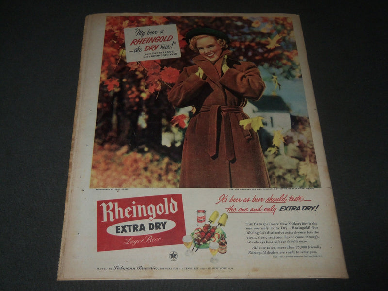 1950 OCT 15 SUNDAY MIRROR MAGAZINE SECTION - PEGGY O'CONNOR - ROGERS - J 2906