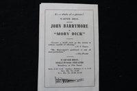 1930 OLD ENGLISH PROGRAM AND REVIEW - WARNER BROS. THEATRE-NEW YORK CITY- K 1796