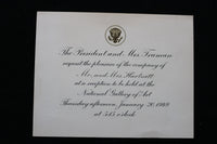 1949 JANUARY 20 PRESIDENTIAL INVITATION TO THE NATIONAL GALLERY OF ART - K 2229