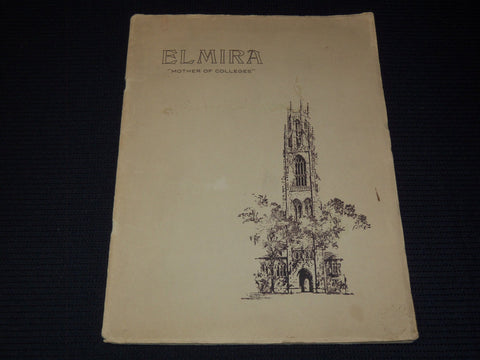 1929 ELMIRA MOTHER OF COLLEGES 75TH ANNIVERSARY BOOKLET - J 7935