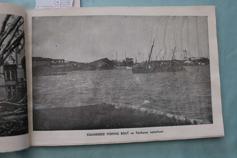 1944 SEPTEMBER 14 HURRICANE SOFTCOVER BOOK - NEW BEDFORD & HYANNIS, MA - K 3434