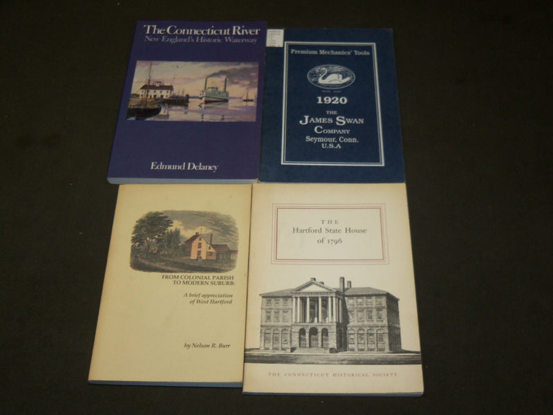 HUGE CONNECTICUT BOOK LOT OF 27 - ALL SOFTCOVER - KD 927