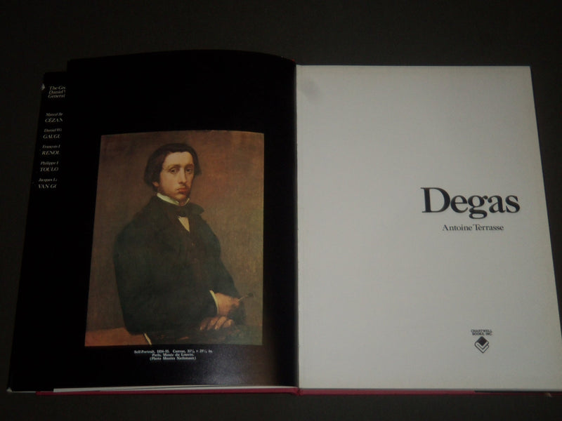 1982 DEGAS BY ANTOINE TERRASSE HARDCOVER BOOK - I 1146