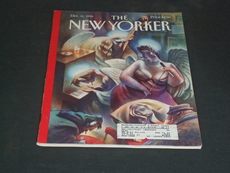 1995 DECEMBER 11 THE NEW YORKER MAGAZINE - ILLUSTRATED COVER - NY 1782