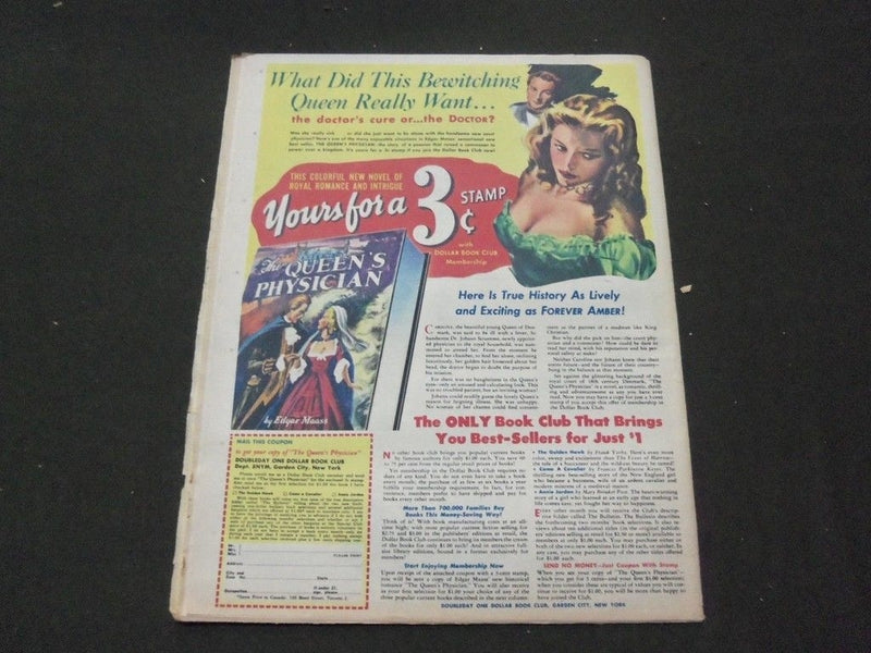 1948 AUGUST 22 NY SUNDAY MIRROR NEWSPAPER MAGAZINE SECTION - JANE WYMAN- II 4075