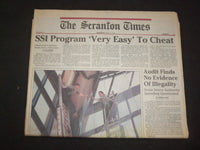 1998 APR 22 THE SCRANTON TIMES NEWSPAPER-SSI PROGRAM VERY EASY TO CHEAT- NP 8386