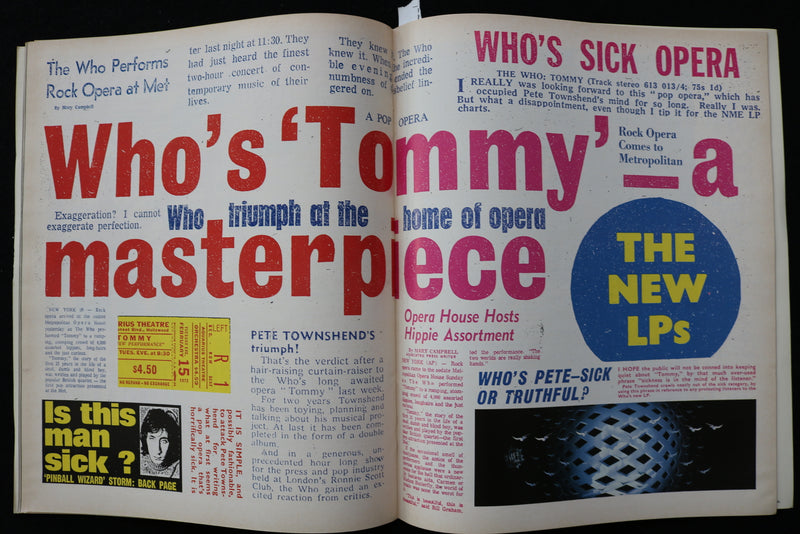1989 THE WHO - THE KIDS ARE ALRIGHT TOUR PROGRAM - 1964-1989 - K 2306