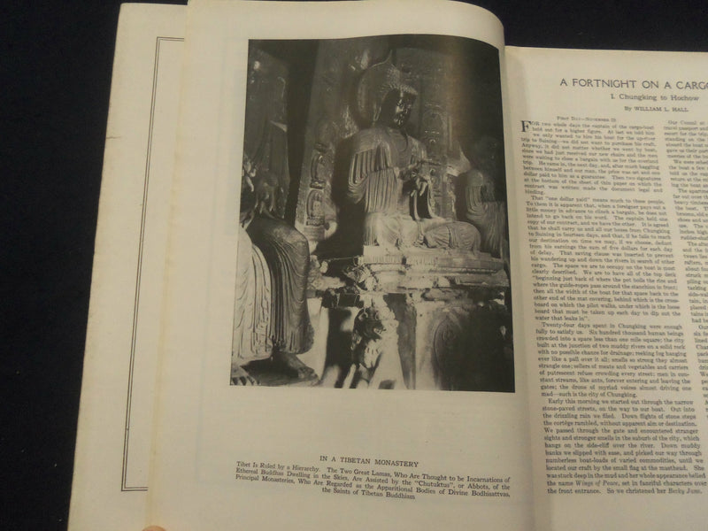 1922 MARCH ASIA MAGAZINE - SLOW AMERICANS - GREAT PHOTOS & STORIES - SP 1222U