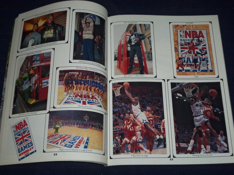1993-1994 FEEL THE MAGIC ORLANDO MAGIC OFFICIAL TEAM YEARBOOK - PHOTOS - J 388