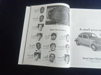 1971 SEP 18 FOOTBALL PROGRAM - UNIVERSITY OF MICHIGAN VS UNIV VIRGINIA - ST 7177