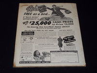 1954 MAY MOVIE PLAY MAGAZINE - LIZ TAYLOR FRONT COVER - E 14245