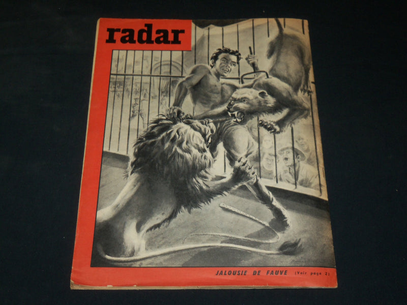 1960 FEBRUARY 26 RADAR FRENCH MAGAZINE - COMICS - FIDEL CASTRO - ST 531G