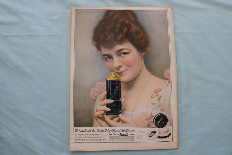 1919 JULY 5 THE LITERARY DIGEST MAGAZINE - FAMILY IN THE OCEAN COVER - E 26616