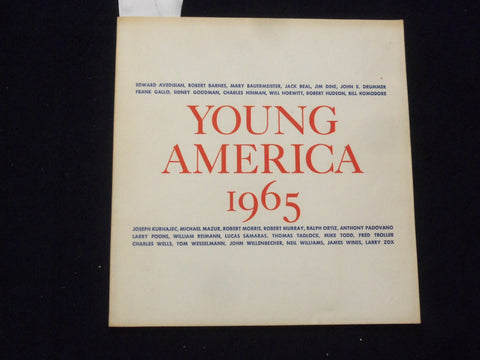 1965 YOUNG AMERICA 1965 - THIRTY AMERICAN ARTISTS UNDER THIRTY-FIVE - J 8459