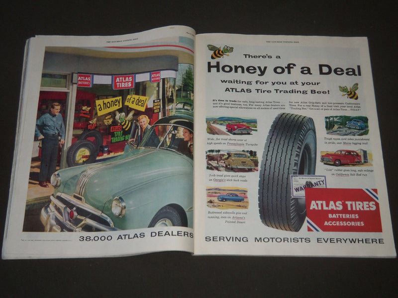 1953 MAY 9 THE SATURDAY EVENING POST MAGAZINE - ILLUSTRATED COVER - SP 1961