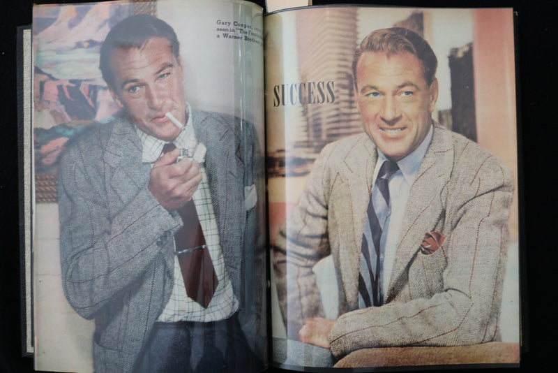 GARY COOPER SCRAPBOOK - E 24896