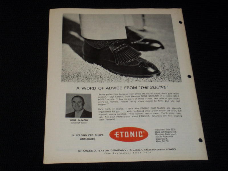 1967 NOVEMBER 10 GOLF WORLD MAGAZINE - DUDLEY WYSONG FRONT COVER - E 7251