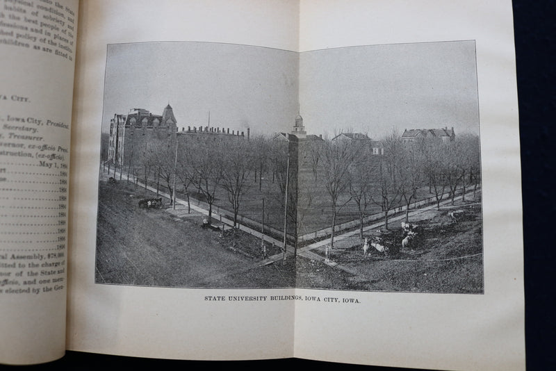1894 IOWA OFFICIAL REGISTER - HARDCOVER BOOK - K 1767