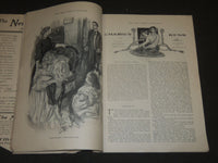 1907 FEBRUARY NEW IDEA WOMAN'S MAGAZINE - COLOR FASHION - ILLUSTRATIONS - ST 253