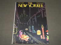 1959 FEBRUARY 7 NEW YORKER MAGAZINE FRONT COVER ONLY - GREAT ART FOR FRAMING