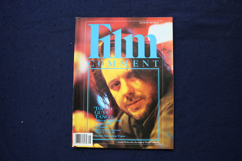 1987 AUGUST FILM COMMENT MAGAZINE - CHARLES BUKOWSKI COVER - E 19048