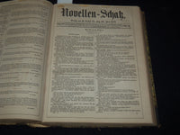 1873 NOVELLEN-SCHATZ - 14TH ANNUAL GERMAN BOUND VOLUME - KD 879P