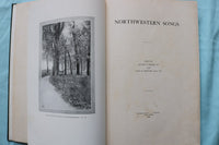1909 NORTHWESTERN SONGS SOFTCOVER BOOK - NORTHWESTERN UNIVERSITY - K 3345