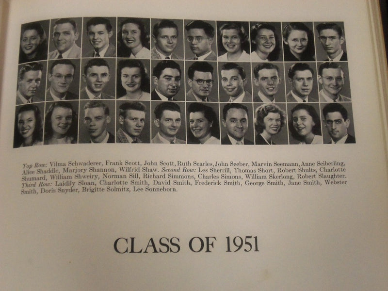 1948 HI O HI OBERLIN COLLEGE OHIO YEARBOOK - GREAT PHOTOS - YB 4