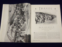 1933 MAY TRAVEL MAGAZINE - SARDINE FISHERS IN BRITTANY COVER - J 1947