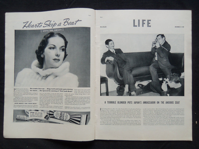 1937 DECEMBER 27 LIFE MAGAZINE - THE FRICK COLLECTION - L 58