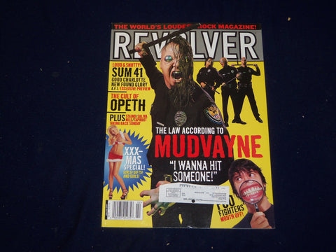 2003 JANUARY/FEBRUARY REVOLVER MAGAZINE - MUDVAYNE - SP 9922