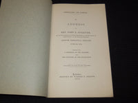 1880 REV. JOHN P. GUILLIVER ADDRESS BOOK - CHRISTIANITY AND SCIENCE - J 7532