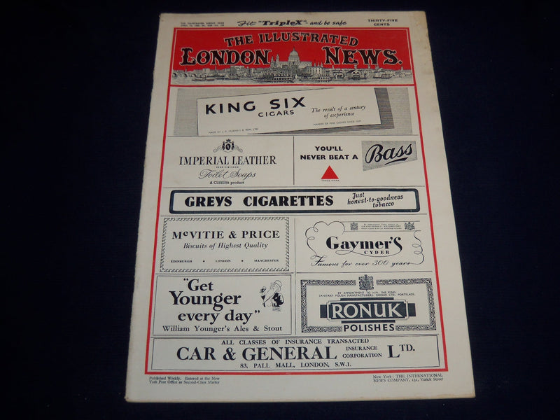 1950 APRIL 15 ILLUSTRATED LONDON NEWS MAGAZINE - NAIROBI - E 8134
