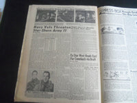 1947 NOVEMBER 23 NEW YORK DAILY NEWS NEWSPAPER - DEAD GIRL'S DATE HELD - NP 5860
