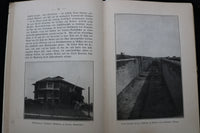 1912 PANAMA KANAL, LAND AND LEUTE HARDCOVER BOOK BY LOUIS WAGNER - KD 9462