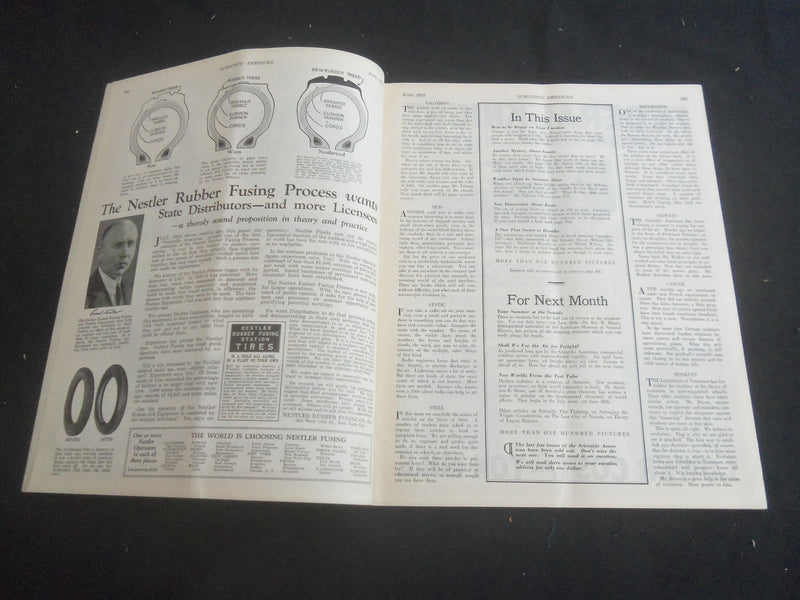 1925 JUNE SCIENTIFIC AMERICAN MAGAZINE - VACATION GEOLOGY - B 5535O