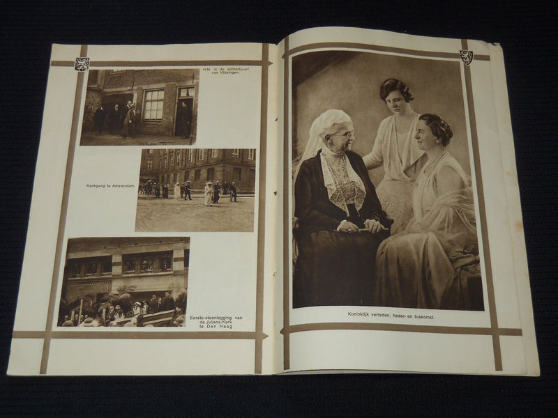 1830-1930 VIJFTIG JAREN - WILHELMINA ALBUM - PHOTO BOOKLET - DUTCH - J 8028