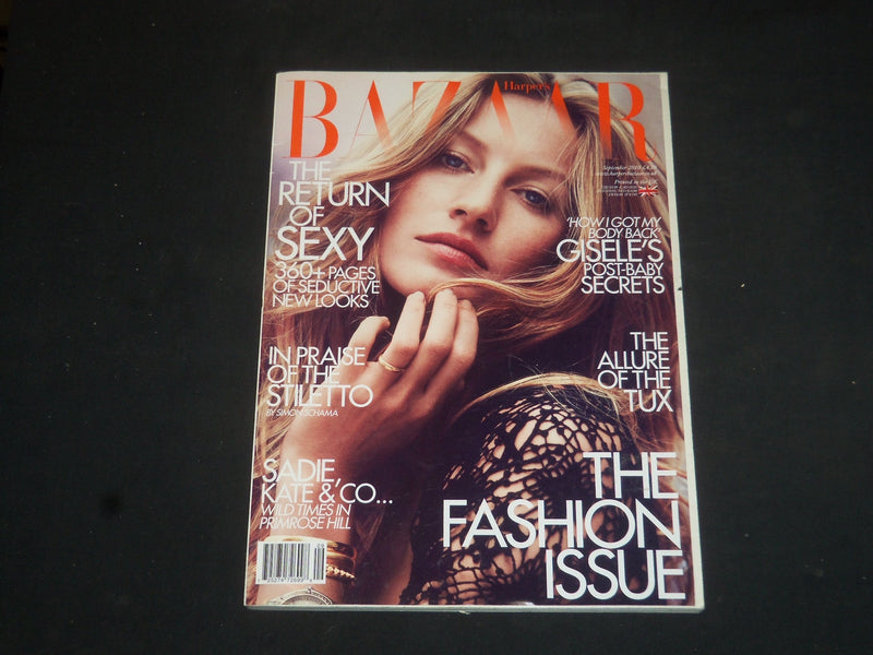 2010 SEPTEMBER HARPER'S BAZAAR MAGAZINE - (BRITISH) GISELE BUNDCHEN- SP 7900