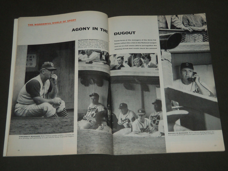 1956 SEPTEMBER 17 SPORTS ILLUSTRATED MAGAZINE - WILLIE HARTACK COVER - ST 4800